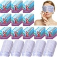 60 Pcs Disposable Steam Eye Mask Bulk Heated Eye Masks For Dry Eyes Spa Warming Eye Mask Self