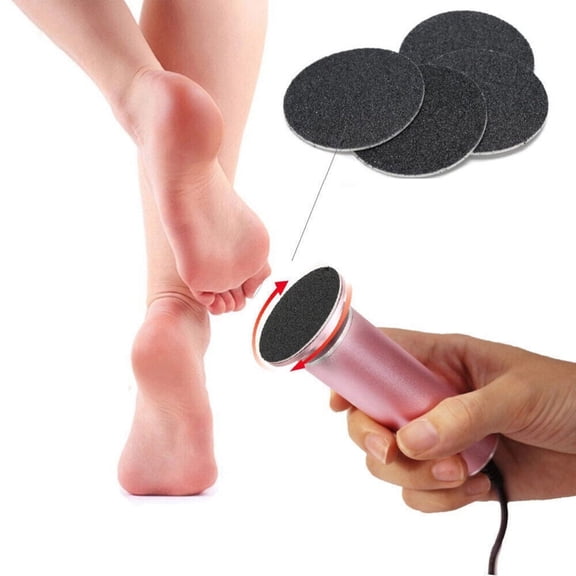 60 Pcs Electric Foot File Callus Removers Pad Deadskin Sandpaper Discs Hygienic