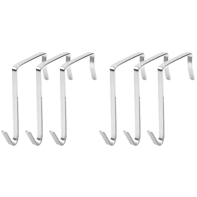 60 Pcs Flat S-Shaped Hanging Hooks Heavy Duty Cubicle Hook for