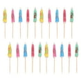 thumbnail image 1 of 60 Pcs Fruit Plate Umbrella Sign Toothpicks Ornament Capacillos Para Cupcake Decorate Bamboo Party, 1 of 6