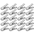 thumbnail image 1 of 60 Pcs Garden Clips, Heavy-Duty Metal Greenhouse Clamps,Metal Plant Netting Clips with Open Mouth,Strong Metal Clips for Netting, Cloth, Plant Cover On Garden Hoops,(60 PCS,2.16x1.18 in), 1 of 9