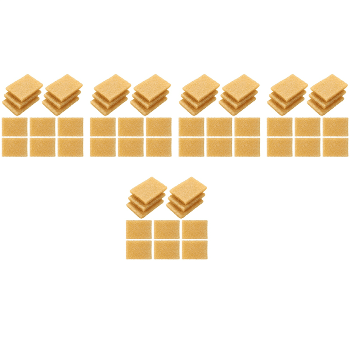 60 Pcs Glue Residue Cement Eraser Rubber Cleaning Eraser for Removing