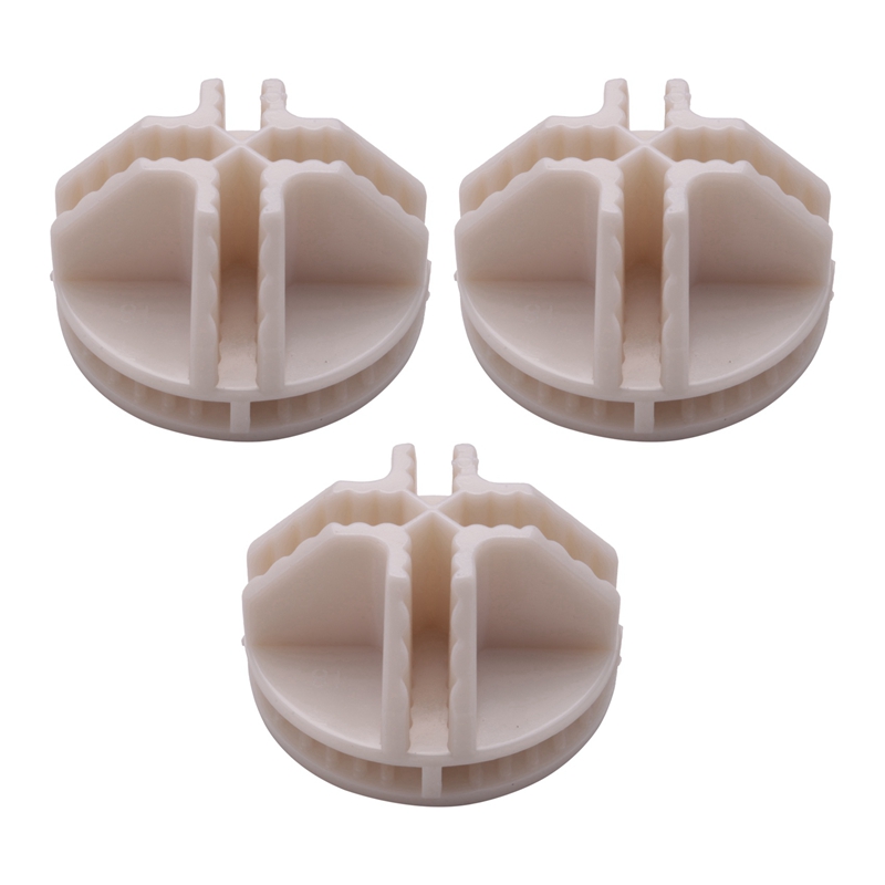 60 Pcs GridCube Connector Abs Connectors for Wire Square Storage