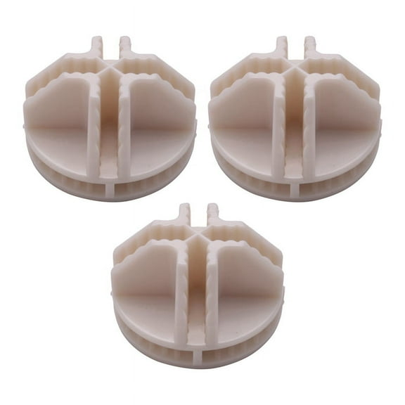 60 Pcs Grid-Cube Connector Abs Connectors for Wire Square Storage Shelving (White)