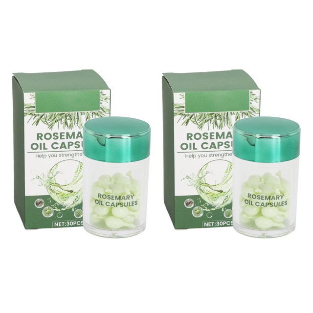 60 Pcs Hair Oil Capsule Promote Shine Recover Elasticity Prevent Loss