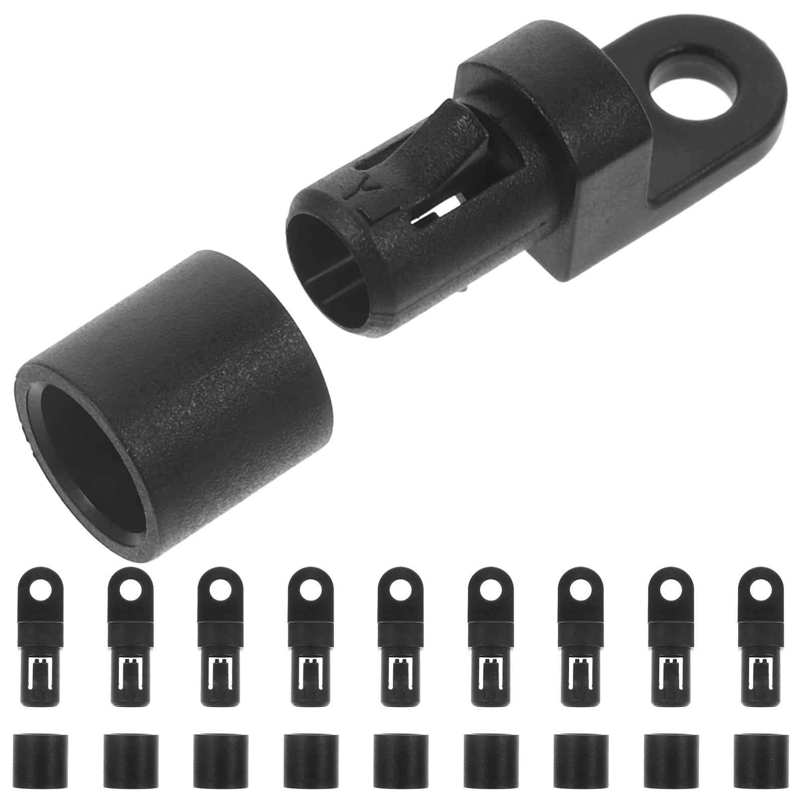 60 Pcs Hook Bungee Cord End Kayack Accessories End Connection Mini