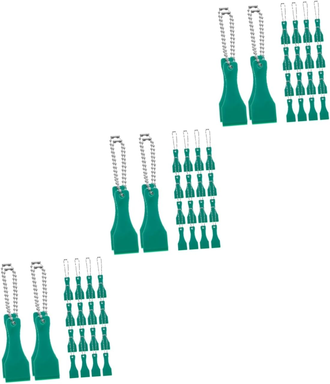 60 Pcs Lottery Scratch Tool Resin Tools Color Stickers Labeling