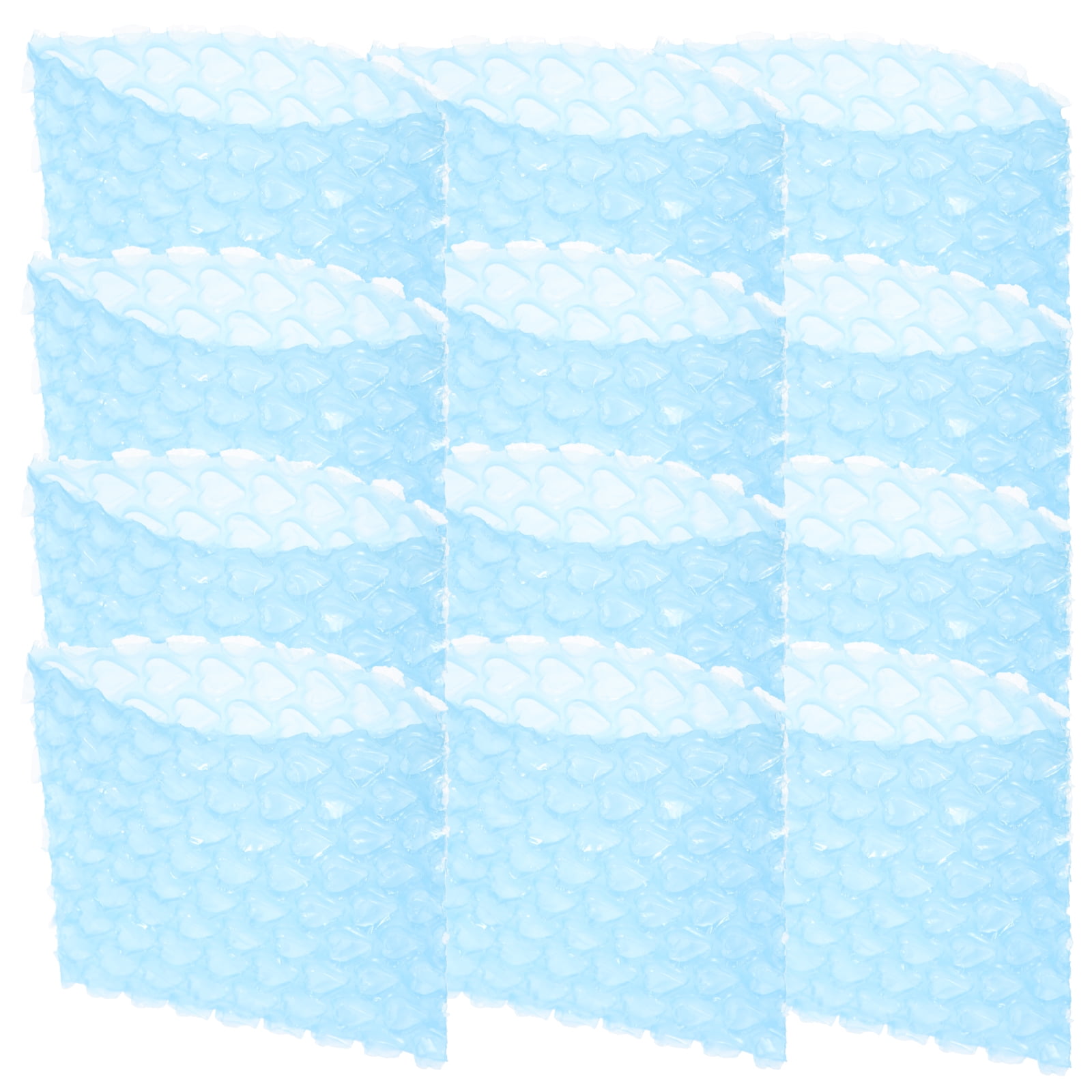 60 Pcs Love Bubble Bag Double Walled Bags for Shipping Pouches Transporting Cushioning