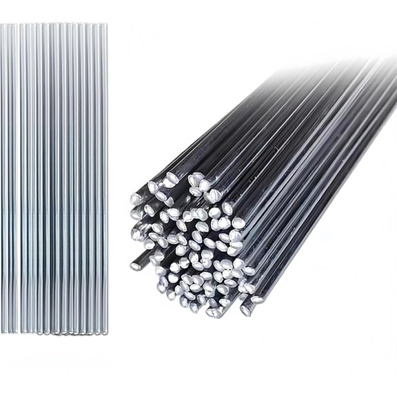 60 Pcs Low Temp Aluminum Brazing Rods, 1/16" X 13" Low Melt Welding Sticks, 572F-752F, (Not Arc Welding Rods)