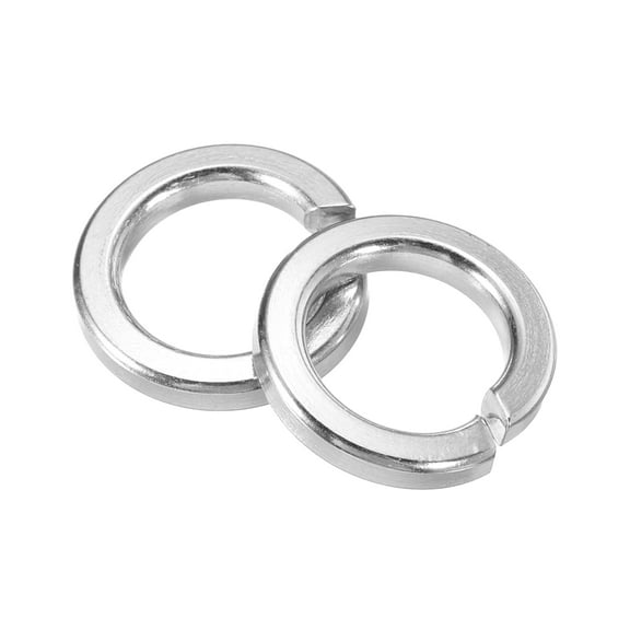 60 Pcs M10 Split Lock Washer Spring Lock Washer 10mm ID 15.8mm OD 2.75mm Thick