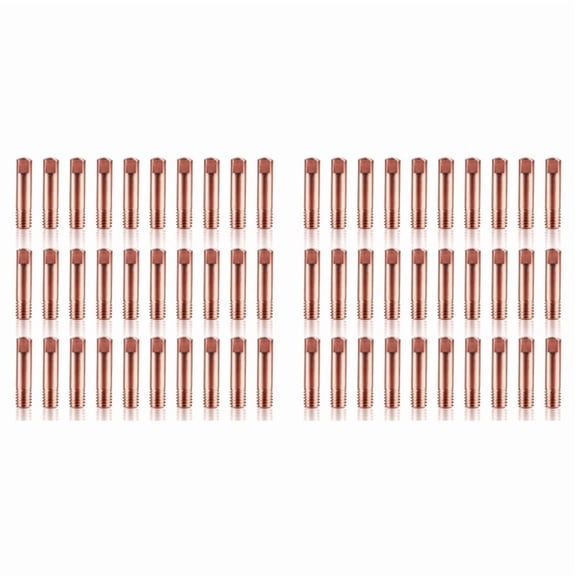 60 Pcs MIG Welding Tips, 11-35 0.035IN for Mig Welding Contact Tips Compatible