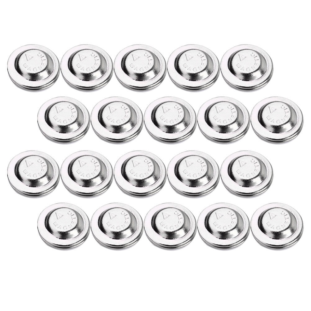 ONAPARTER 60 Pcs Magnetic Snap Fastener Replacement Clasp Snap Name Tag ...