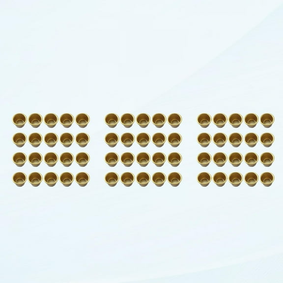 60 Pcs Metal Candle Inserts for Taper Candles Decorative Candle Holder DIY Candle Holder Set for Tree Candle Table