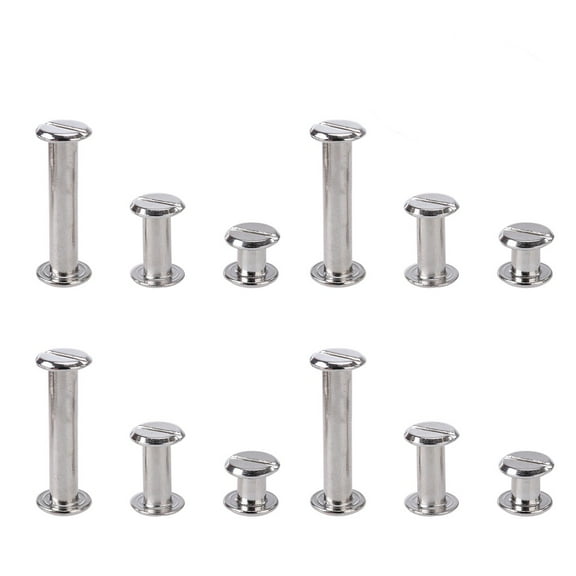 60 Pcs Nails Kit Binding Screws Document Screws Screws Steel Column Screw Binding Post Screw Post