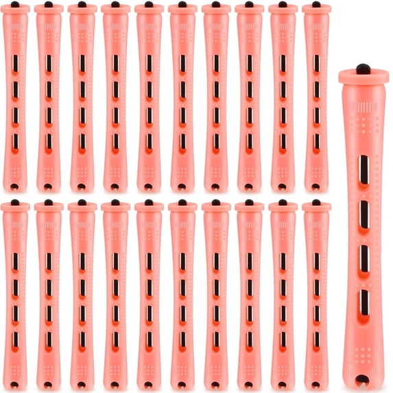 Basic Permanent Wave Rods TIFOR, Perm Rods for Long Hair, 0.51 Inch, Shell Pink - Walmart.com