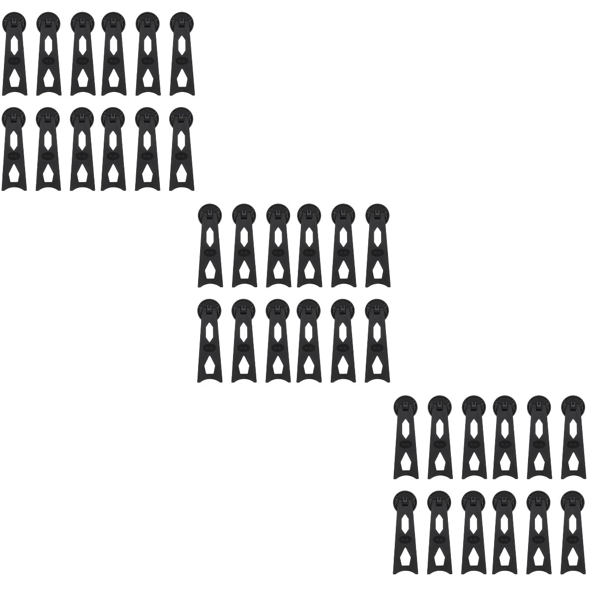 60 Pcs Photo Frame Stand Photo Frame Display Shelves Desktop Organizer Plastic Display Stands