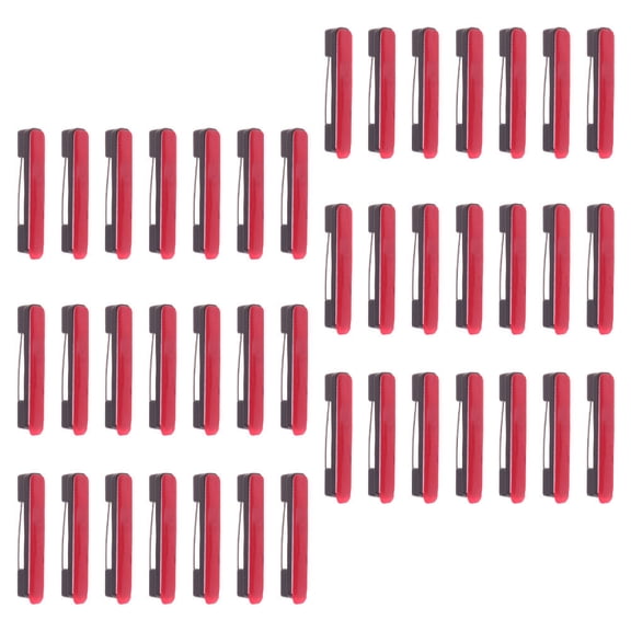 Plastic Tags Pin Self- Adhesive Bar Decorative Safety Impresora Sticker Back Id Badge Card Student 60 Pcs