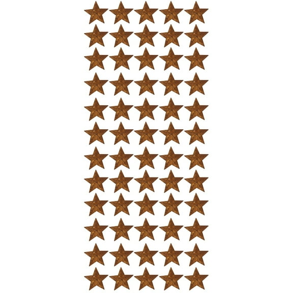 60 Pcs Small Metal Barn Star Antique Barn Star Halloween Christmas Vintage Home Decoration