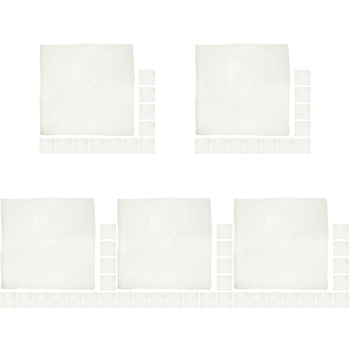 60 Pcs Soy Milk Filter Cloth Gauze Filter Cloth Pastry Cloth Yogurt