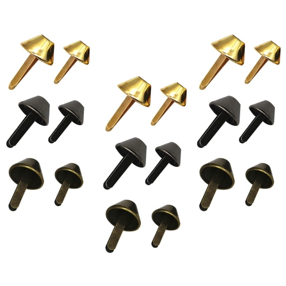 STRANDCHIC  Leathercraft Rivets Two Legged Studs 60 Pcs