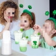 thumbnail image 1 of 60 Pcs St. Patrick's Day Drinking Cups, 12 oz, Plastic, Clear, Disposable, Green, Shamrock, for Party Decoration Supplies$$Home Decor, Kitchen, & Other, 1 of 10