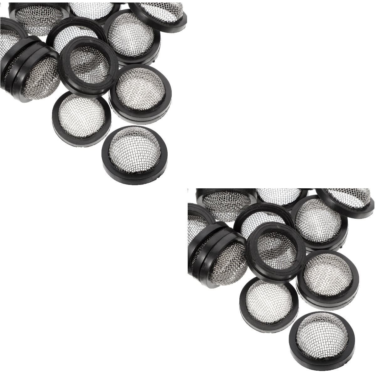 60 Pcs Washing Machine Hose Strainer Filter Screens with Garden Gaskets ...