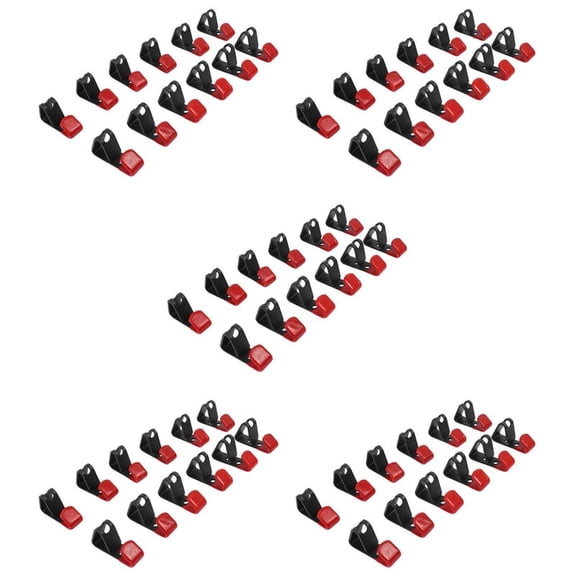 60 Pcs Tire Wheel Rim Hub Hanging Metal Hook Metal Holder Shop Display Stand Rack Racing Hook