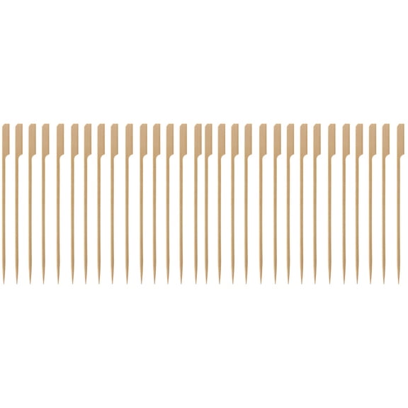 FUEENIRVA Roasting Sticks for Corn and Fish - Extra Smooth, Chemical-Free, Khaki 60Pcs