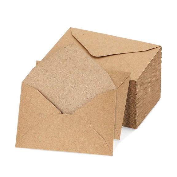 60 Pcs V Flap Envelopes Retro Blanks Envelopes Business Envelopes Invitation Envelopes Paper Envelopes
