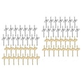 thumbnail image 1 of 60 Pcs Wall Hook Coat Hangers Wall Picture Hangers Picture Frame Nails Iron Picture Nails, 1 of 6