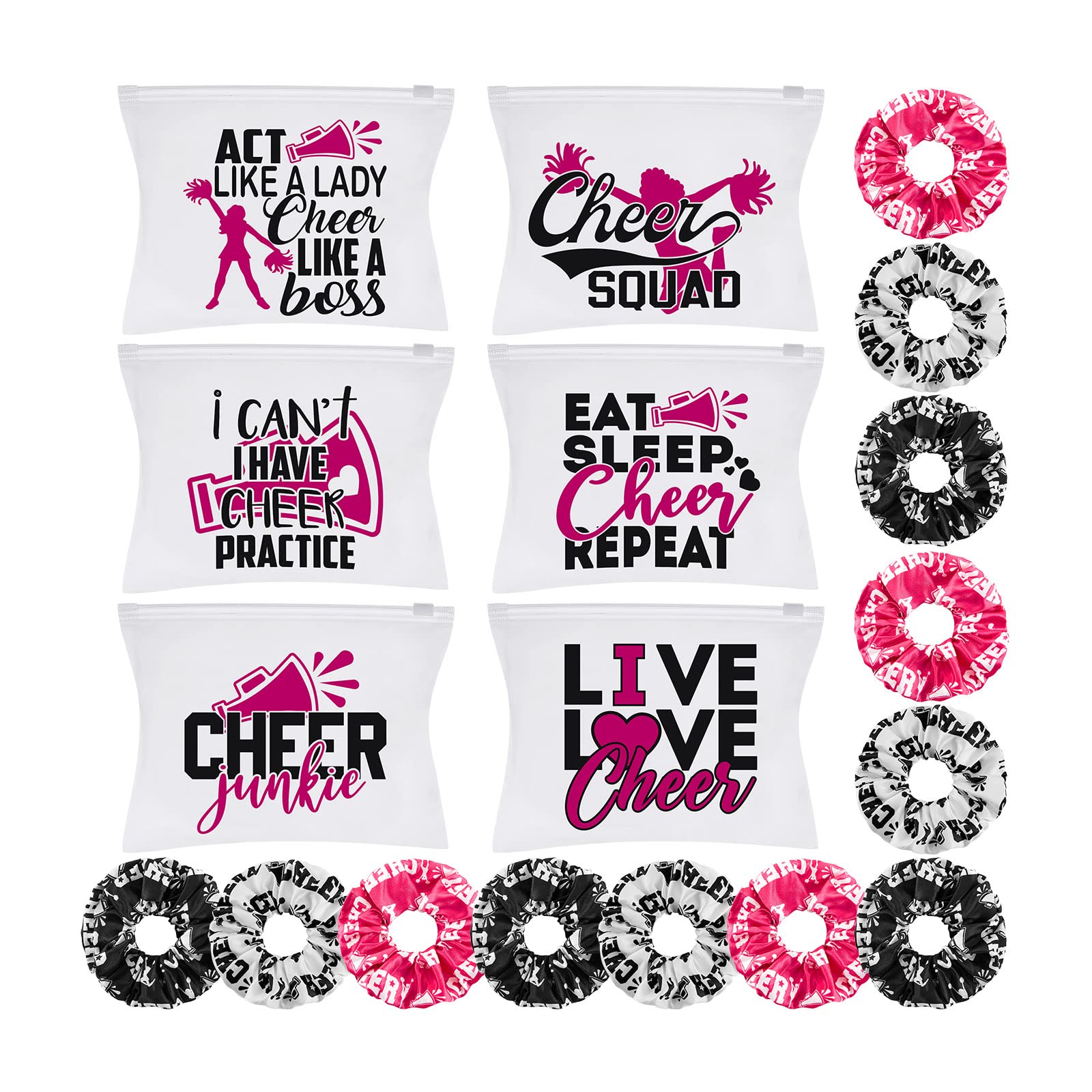JTOUK Cheerleader-Tasche – Ca. 24,5x16,5 Cm, Aus Segeltuch Mit 3D-Druck – Perfekt Für Make-up, Sportzubehör Oder Als Geschenk Für Cheerleader