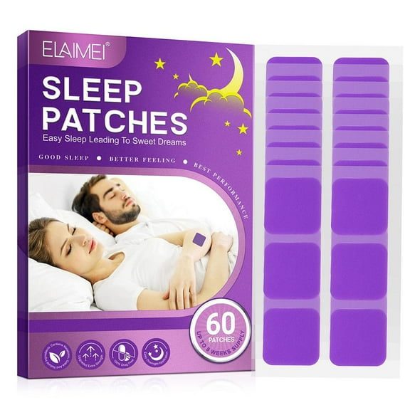 60-Piece Herbal Sleep Patches Non-Woven Acupressure Insomnia Relief Natural Sleep Aid