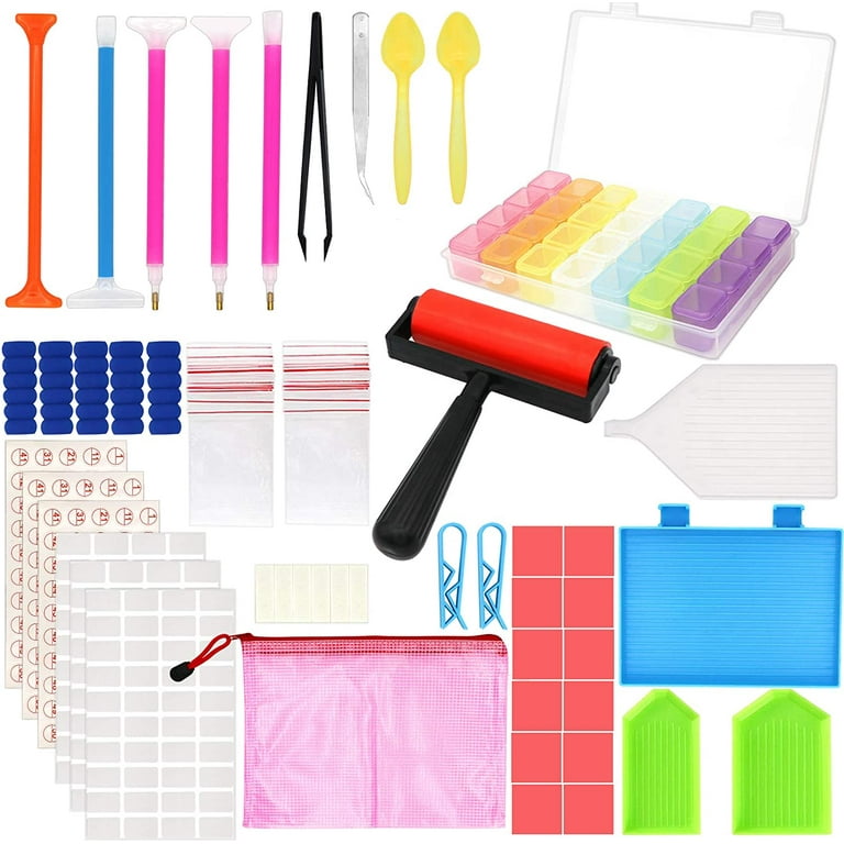 Diamond Painting Kit, Includes Accessory Storage Box, Fixing Tool