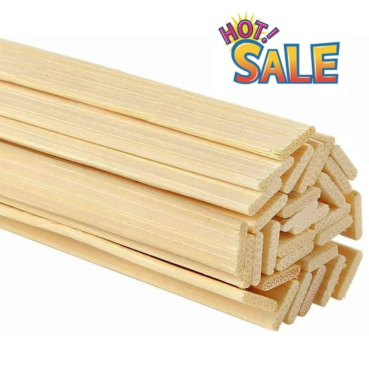 Generic 15.5 Extra Long Wooden Craft Sticks. Flexible, Can Be Made To  Curve, Strong. Natural Bamboo. 48 Pieces. 3/8 Wide - 15.5 Extra Long  Wooden Craft Sticks. Flexible, Can Be Made To