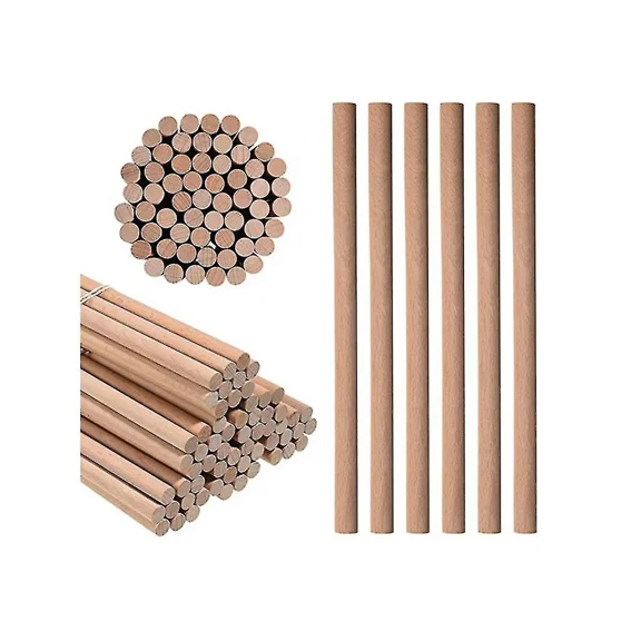 60 Pieces Rhythm Sticks Bulk, Wood Lummi Sticks Music Classroom Percussion Instruments