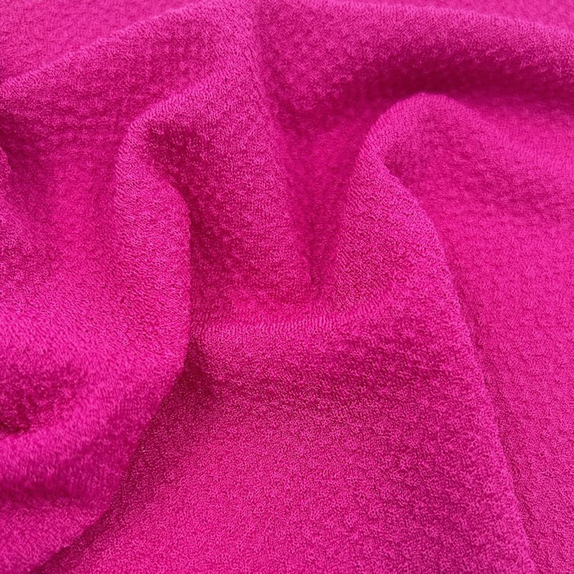 60" Poly Spandex Blend Jacquard Knit Fabric-220 GSM, Medium-Weight, 4-Way Stretch-Soft & Breathable, by The Yard-Ideal for Apparel, Drapery, Upholstery, DIY