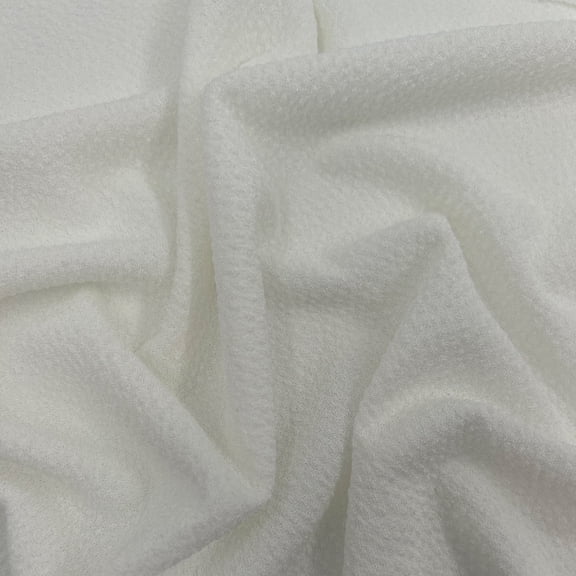 60" Poly Spandex Blend Jacquard Knit Fabric-220 GSM, Medium-Weight, 4-Way Stretch-Soft & Breathable, by The Yard-Ideal for Apparel, Drapery, Upholstery, DIY