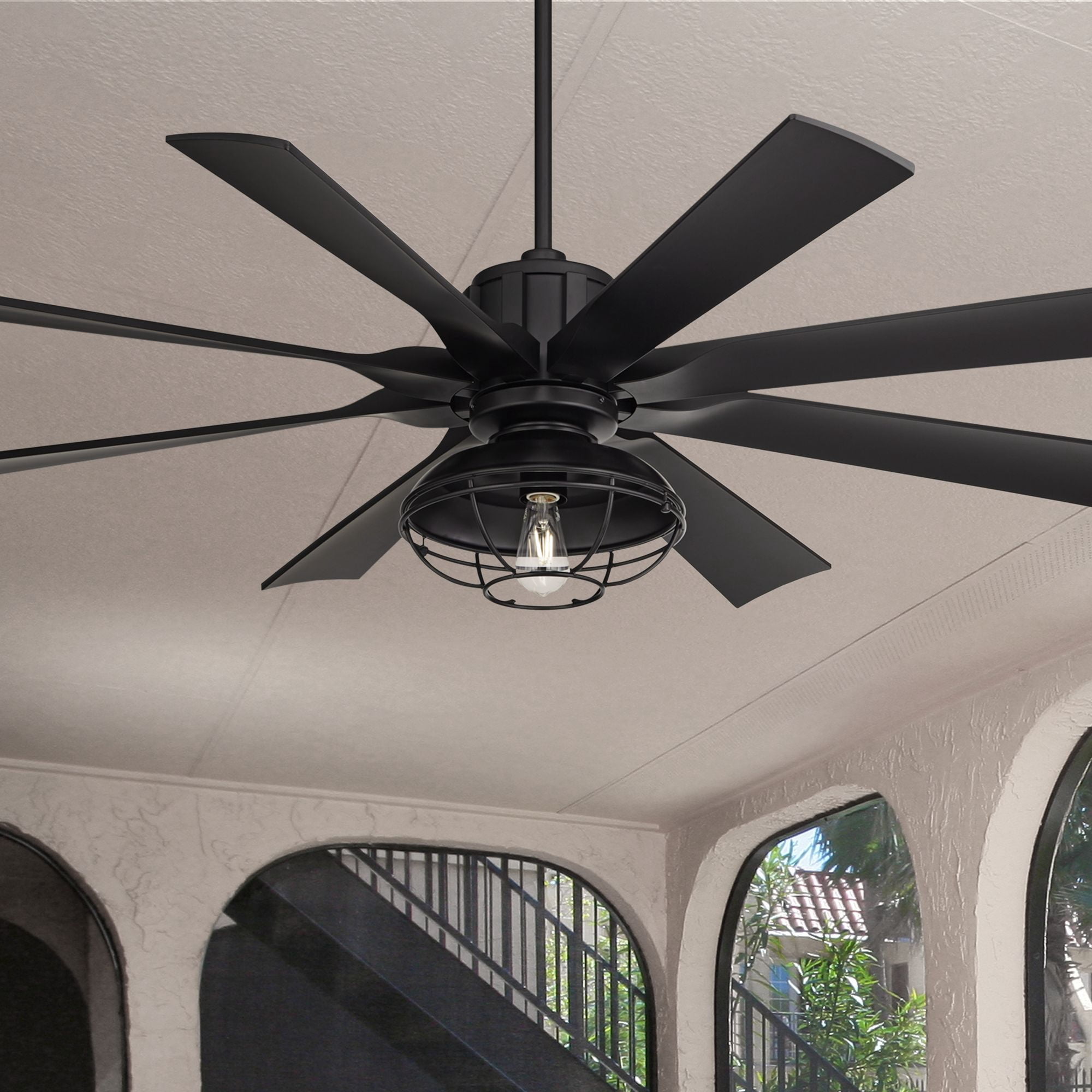 60" Possini Euro Design Defender Modern Industrial Indoor Outdoor ...