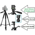 thumbnail image 1 of 60" Pro Duty Tripod for Canon EOS Rebel M200, 1 of 10