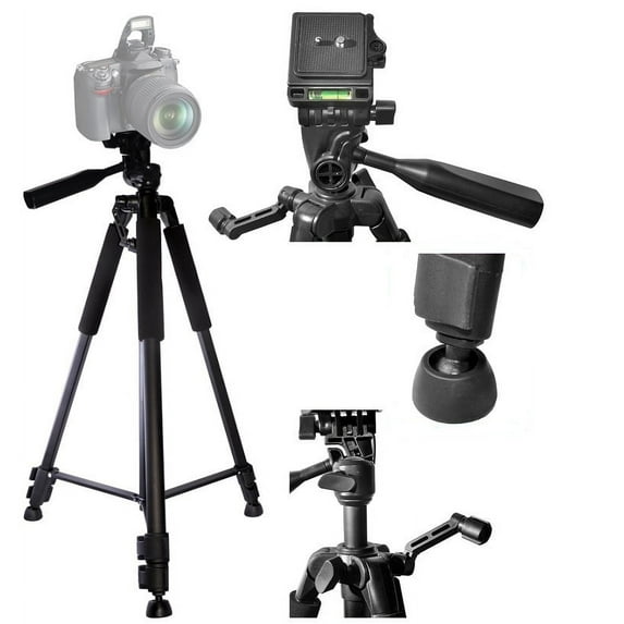 60" Pro Duty Tripod with Case for Canon EOS R6 R5 Ra
