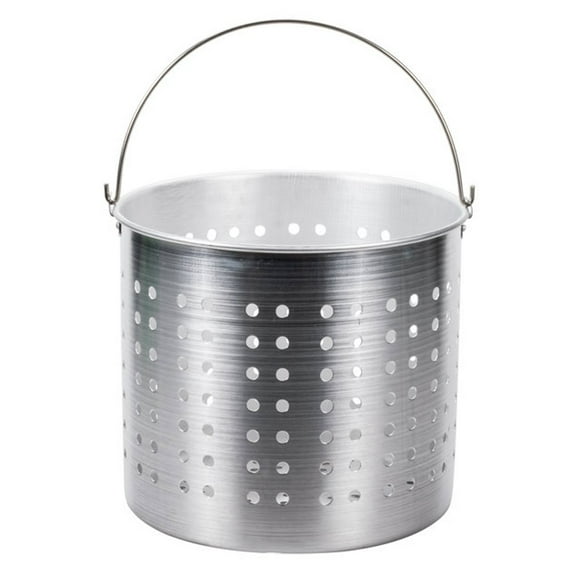 60 Qt. Aluminum Stockpot Steamer Basket