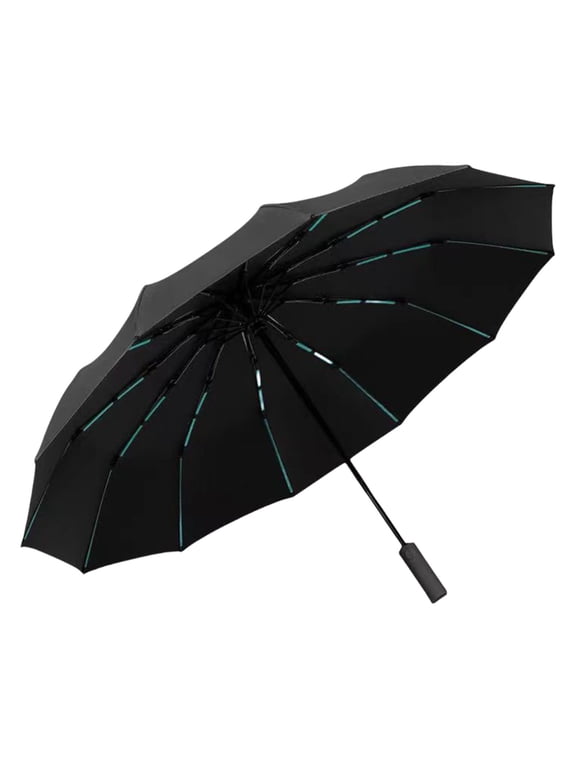 60-Rib Dual-Use Auto Umbrella, Windproof Auto Open/Close Umbrella, Automatic Umbrella for Sunny/Rainy Days, Ergonomic Grip