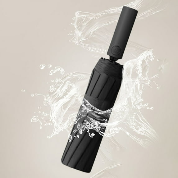 60 Rib Folding Umbrella, Multicolor Umbrella Windproof Travel Umbrellas for Sunny and Rainy Day, Fully Automatic Umbrella, Large Reinforced Plastic Sun Protection Umbrella, Compact Umbrella