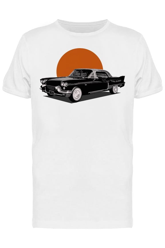 60'S Classic Saloon Car T-Shirt Men -Image by Shutterstock, Male x-Large