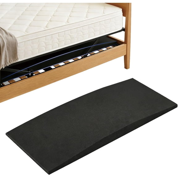 60“ Sagging Mattress Support, for Fix Sinking Bed Curve Design 2 Inches High Density Foam Insert Pad (Black)