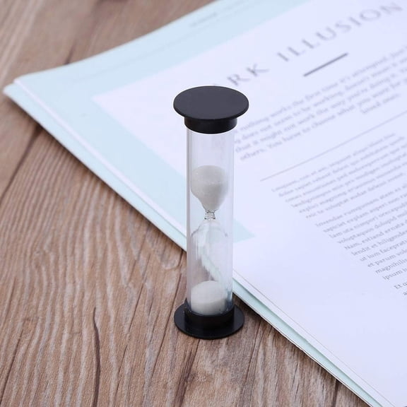 60 Second (1 Minute) Portable Mini Sand Timer, Durable Compact Hourglass Sandglass Clock, Reliable Timekeeping Tool for Workouts Pomodoro Technique Office Productivity Daily Time Management