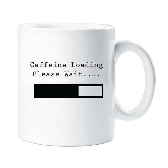 60 Second Makeover Caffeine Loading 10oz Novelty Mug Gift