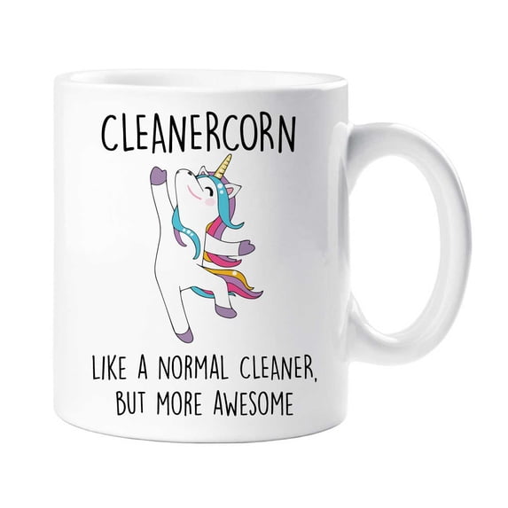 60 Second Makeover Cleanercorn Mug Cleaner Unicorn Office Present Funny Mug Present