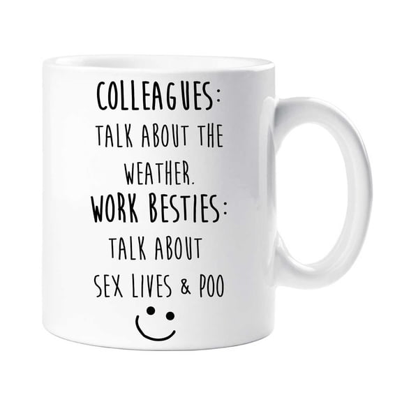 60 Second Makeover Colleagues Work Besties Mug Funny Mug Friend Secret Santa Office
