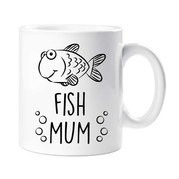 60 Second Makeover Fish Mum Mug Pet Present Christmas Mothers Day